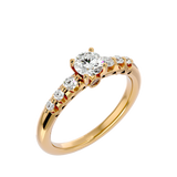 Classic Radiance Five-Stone Diamond Ring