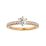 Eternal Sparkle Solitaire Diamond Ring