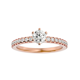 Eternal Sparkle Solitaire Diamond Ring