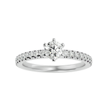 Eternal Sparkle Solitaire Diamond Ring
