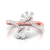 Blooming Floral Diamond Ring