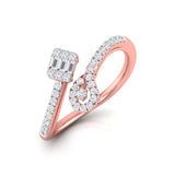 Twisted Elegance Diamond Ring