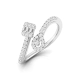 Twisted Elegance Diamond Ring