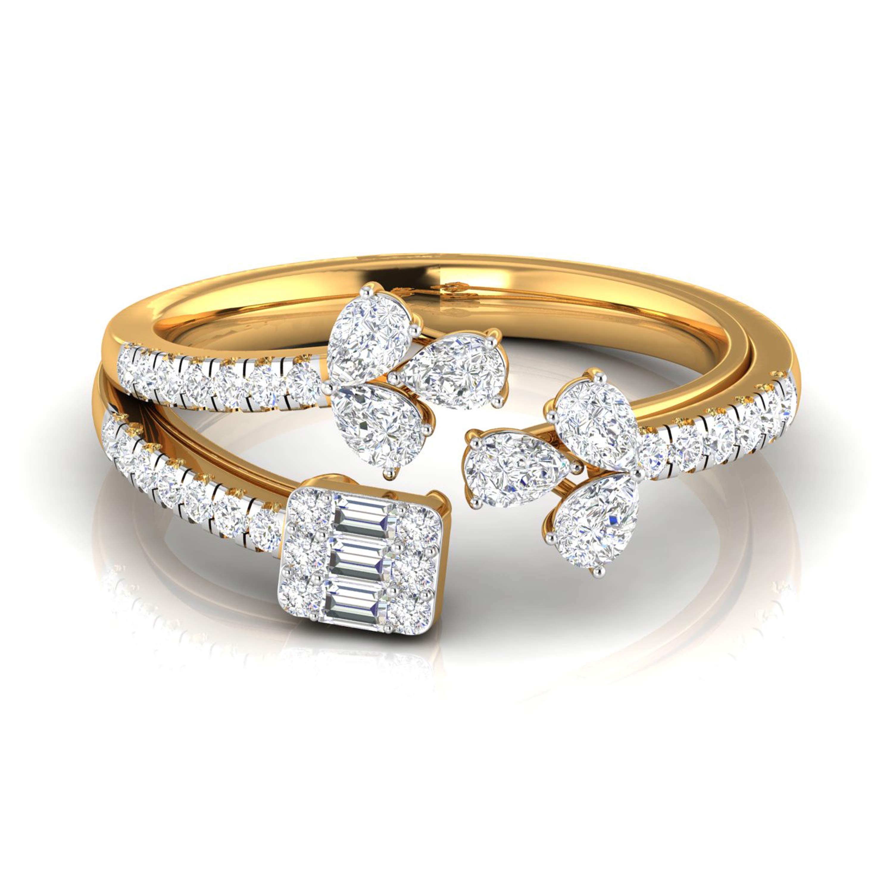 Enchanted Blossom Diamond Ring