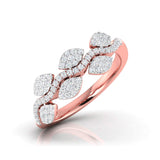 Petal Harmony Diamond Ring