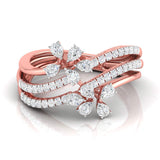 Blossoming Vine Diamond Ring