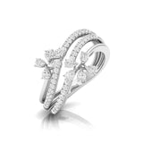 Blossoming Vine Diamond Ring