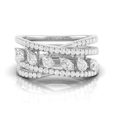 Dewdrop Cascade Diamond Ring