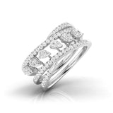 Dewdrop Cascade Diamond Ring