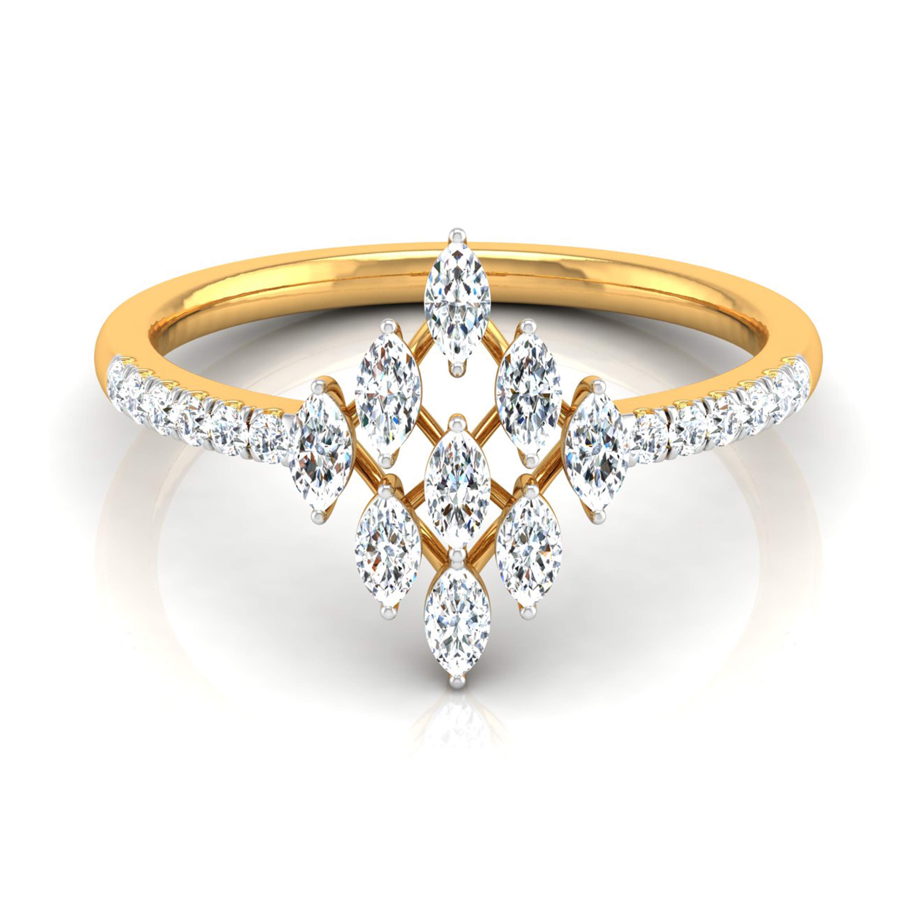 Marquise Majesty Diamond Ring