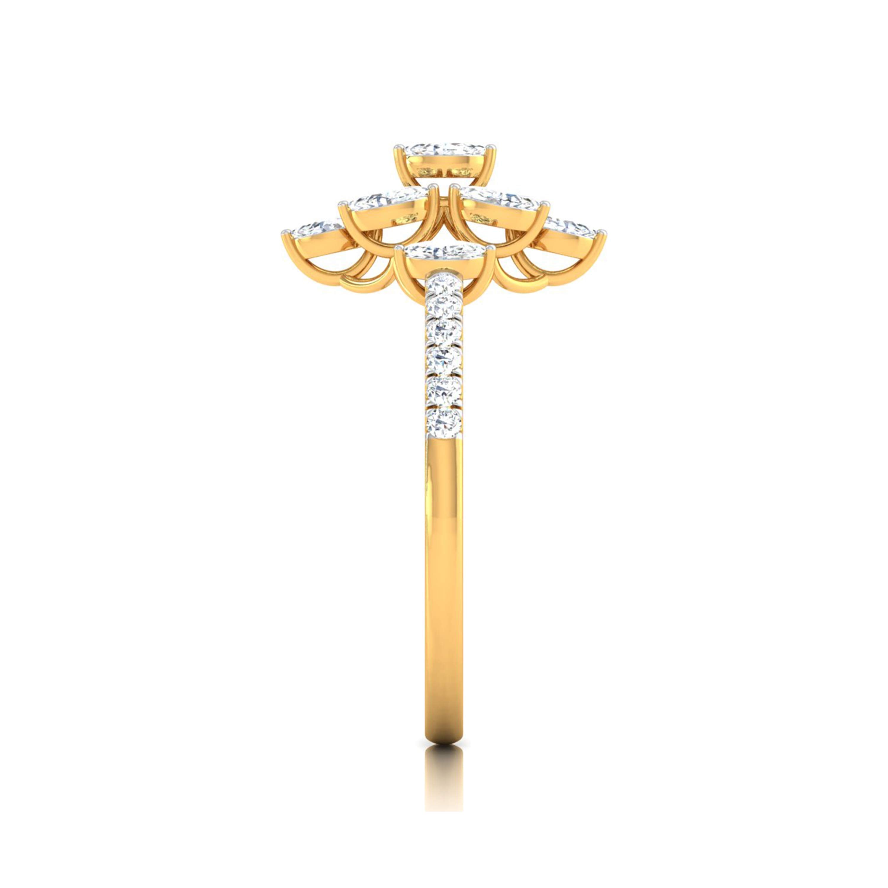 Marquise Majesty Diamond Ring