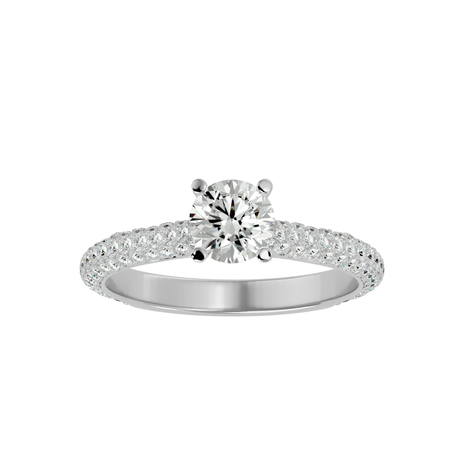 Classic Radiance Diamond Engagement Ring