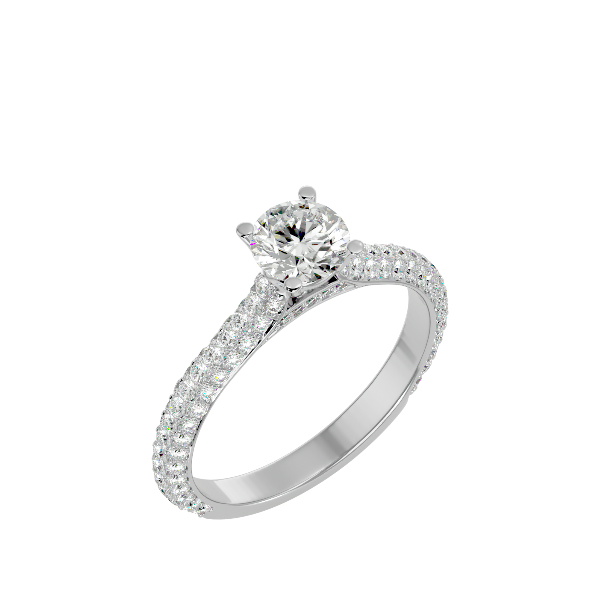 Classic Radiance Diamond Engagement Ring