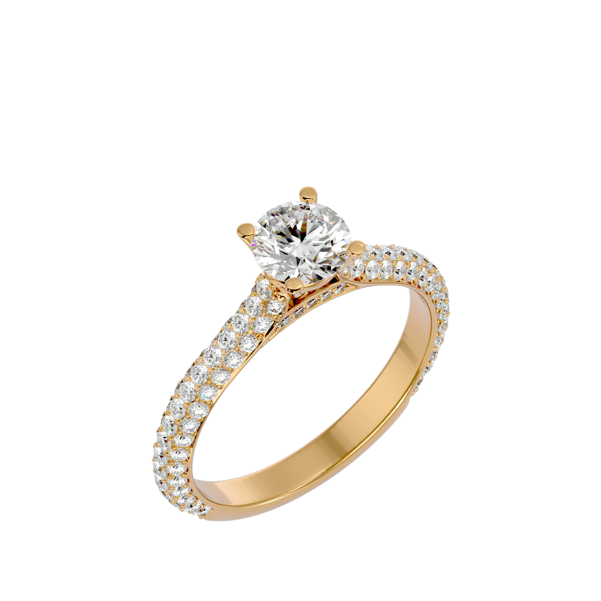 Classic Radiance Diamond Engagement Ring