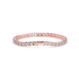 Double Row Diamond Tennis Bracelet