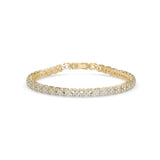 Double Row Diamond Tennis Bracelet