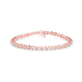 Heart Link Diamond Bracelet