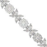 Floral Vine Diamond Bracelet