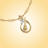 Jai Hanuman Strength Pendant (With Chain)