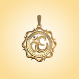 Mighty Om Diamond Pendant