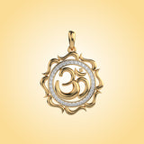 Mighty Om Diamond Pendant