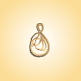 Blessing Of Allah Diamond Pendant (With Chain)