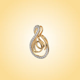 Blessing Of Allah Diamond Pendant (With Chain)