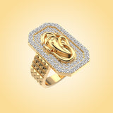 Royal Emblem Diamond Ring